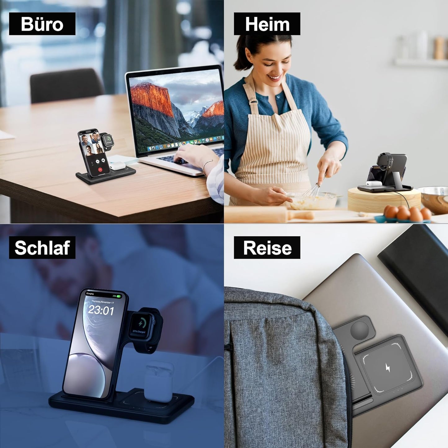 3 in 1 Wireless Charger