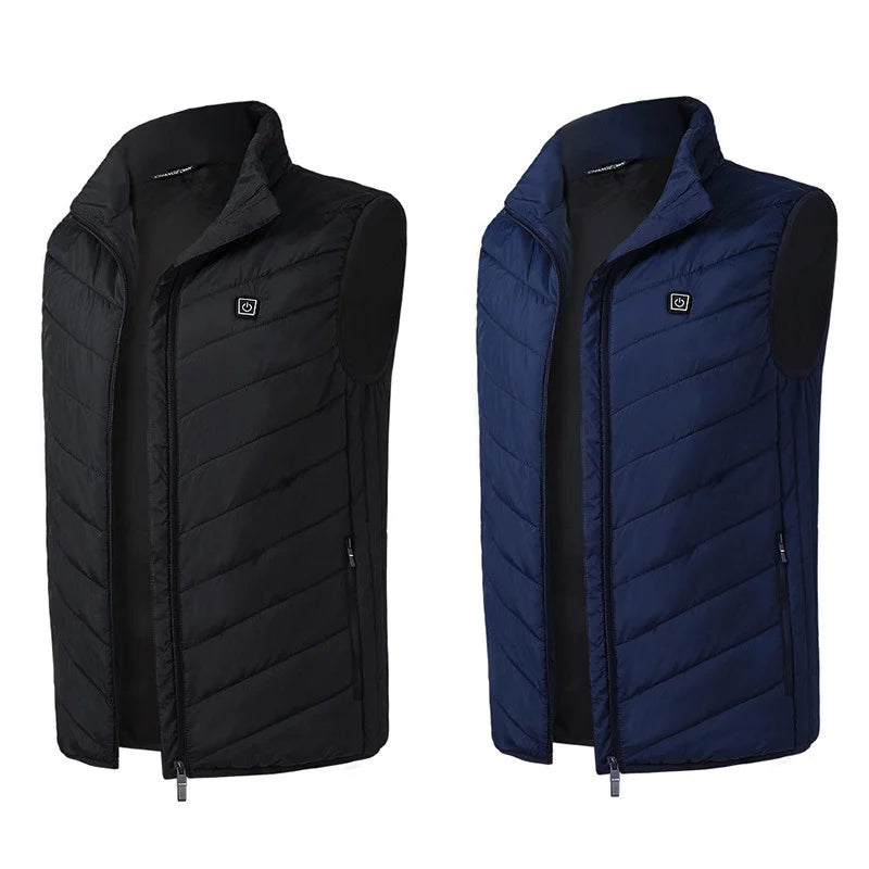 Men Women Electric Heating Vest Usb Heated Jacket Heated Vest Bodywarmer Heated Down Jacket  Winter