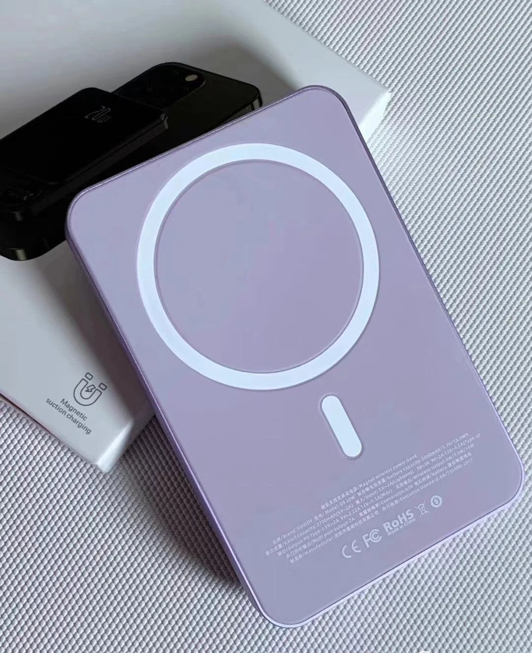 Powerbank Magnetic Power Bank Wireless Fast Charger