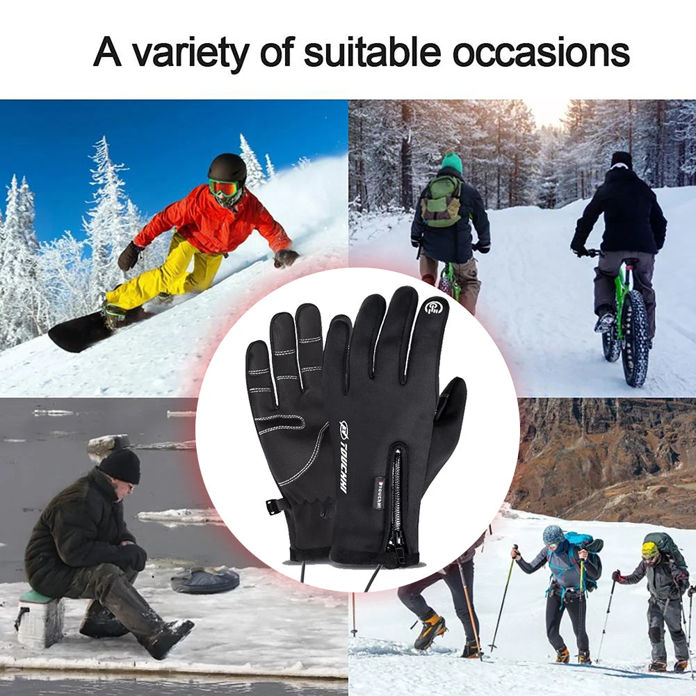 Heated Gloves Eletric Thermal Heat Gloves Winter Warm