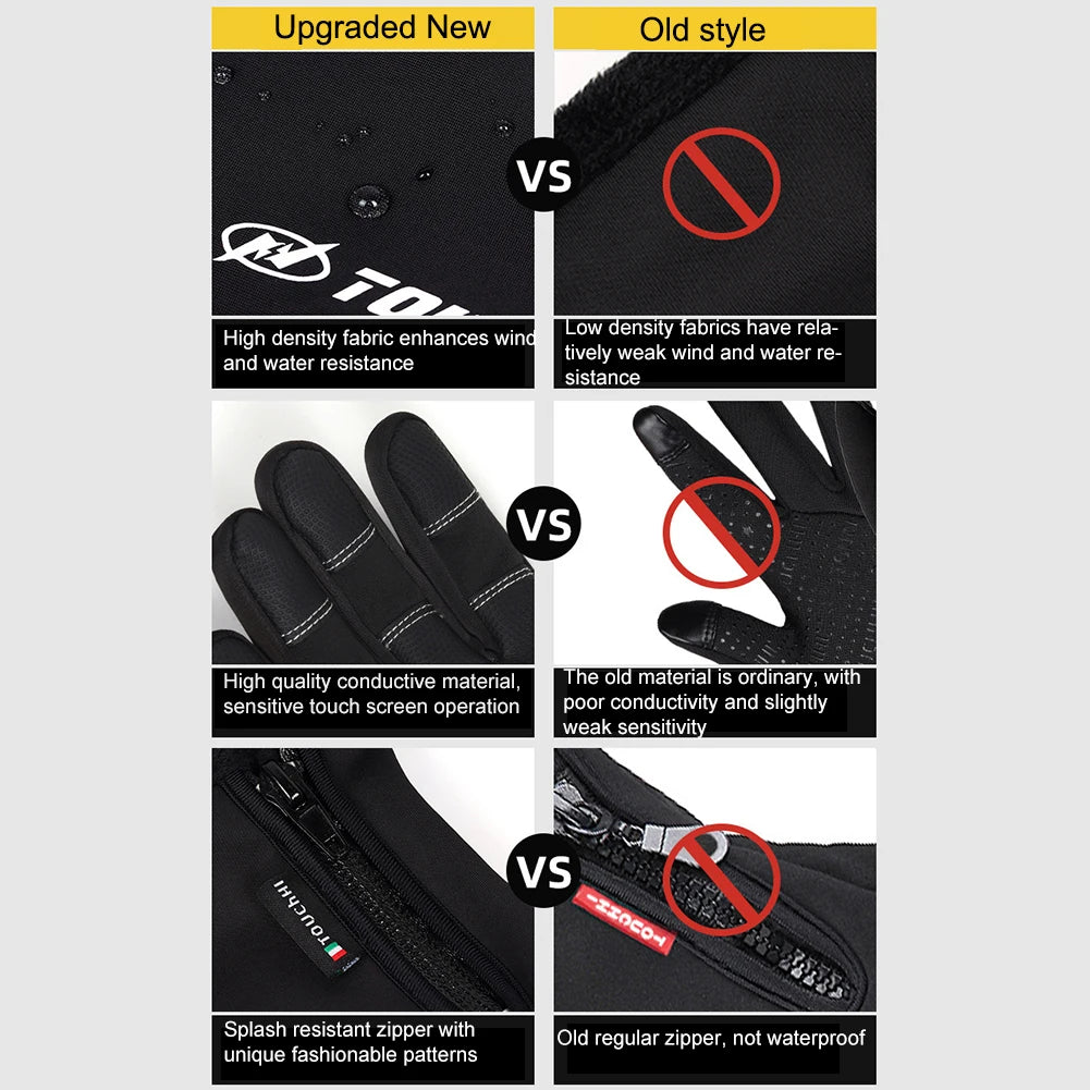 Heated Gloves Eletric Thermal Heat Gloves Winter Warm