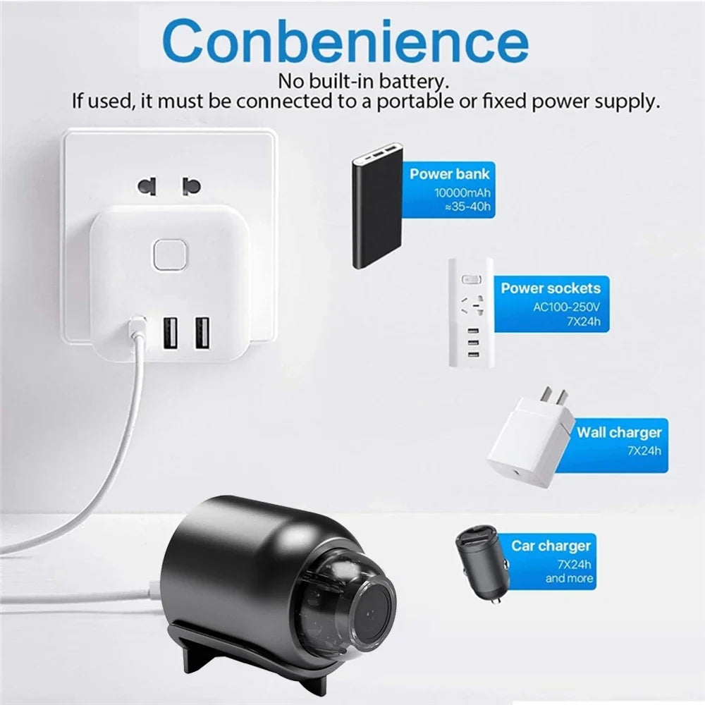 1080P HD X5 Mini WiFi Camera